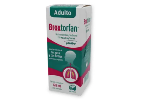 BROXTORFAN ADULTO 225MG/225MG C/120ML JBE (AMBROXOL, DEXTROMETORFANO)(BIOMEP)