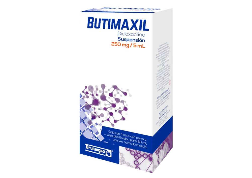 BUTIMAXIL 250MG SUSP C/60ML (DICLOXACILINA)(BRULUAGSA)