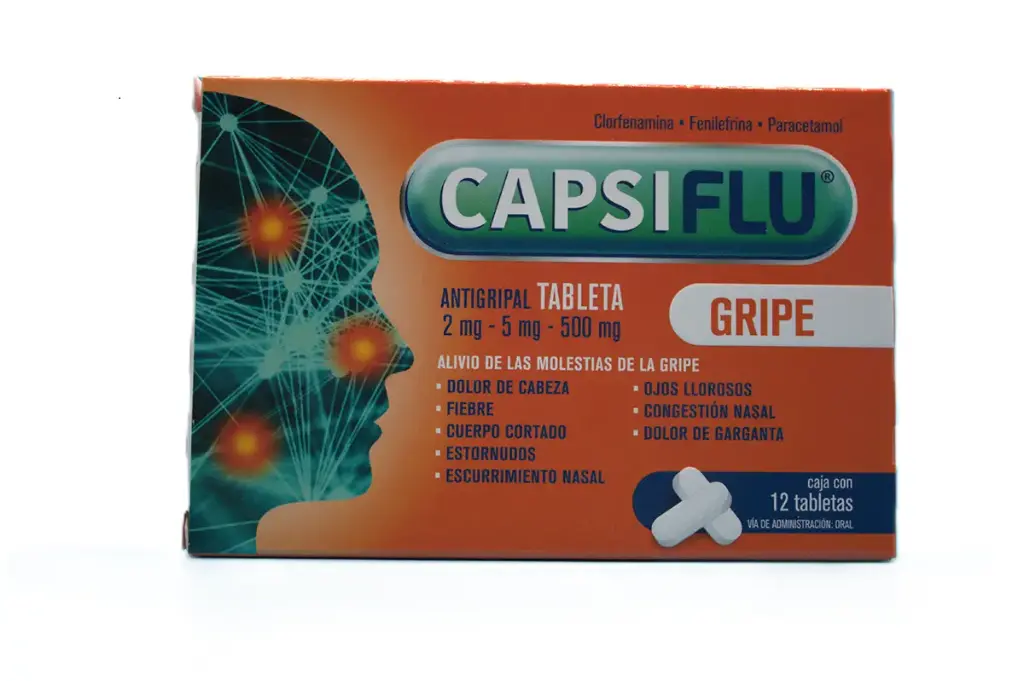 CAPSIFLU 500/5/2MG C/12 TAB (MDR PHARM)