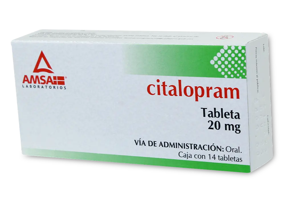 CITALOPRAM 20MG C/14 TABS (AMSA)