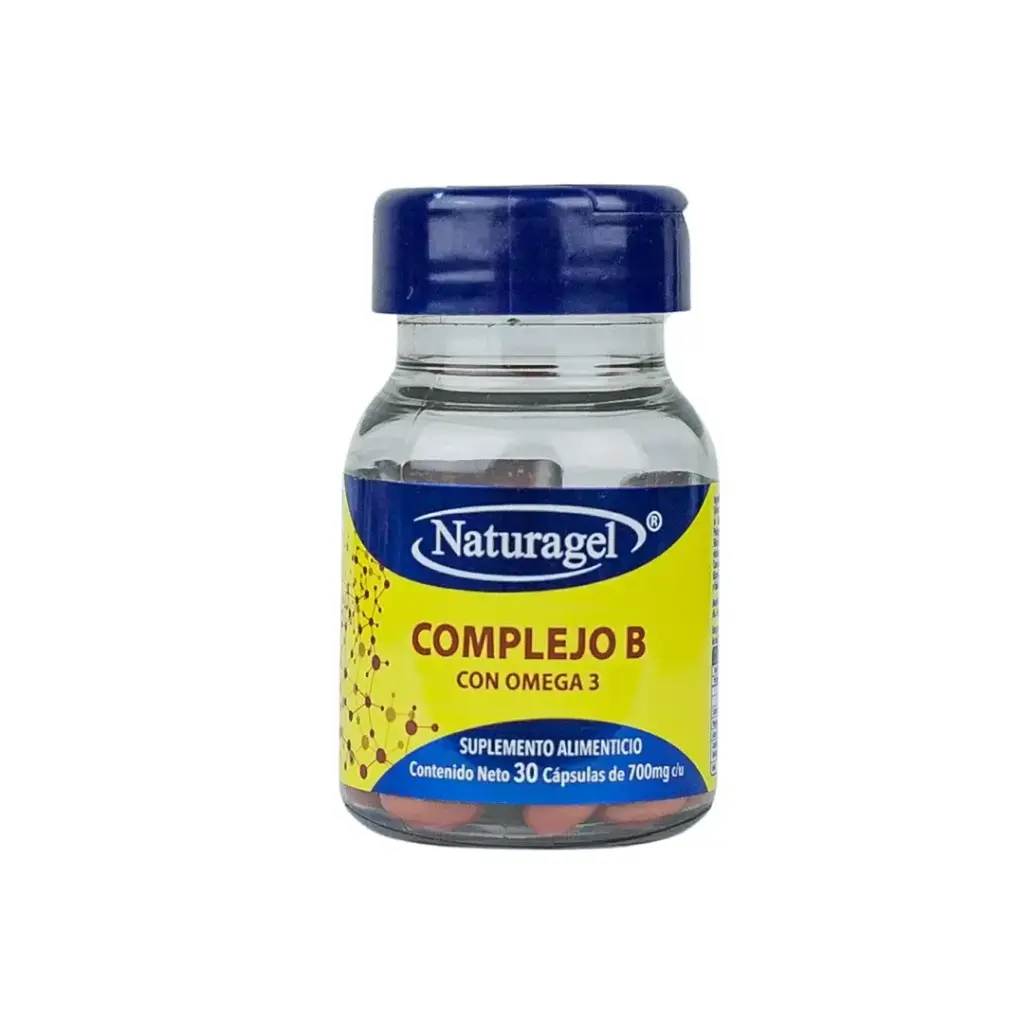 COMPLEJO B C/OMEGA 3 C/30 TAB (NATURAGEL)