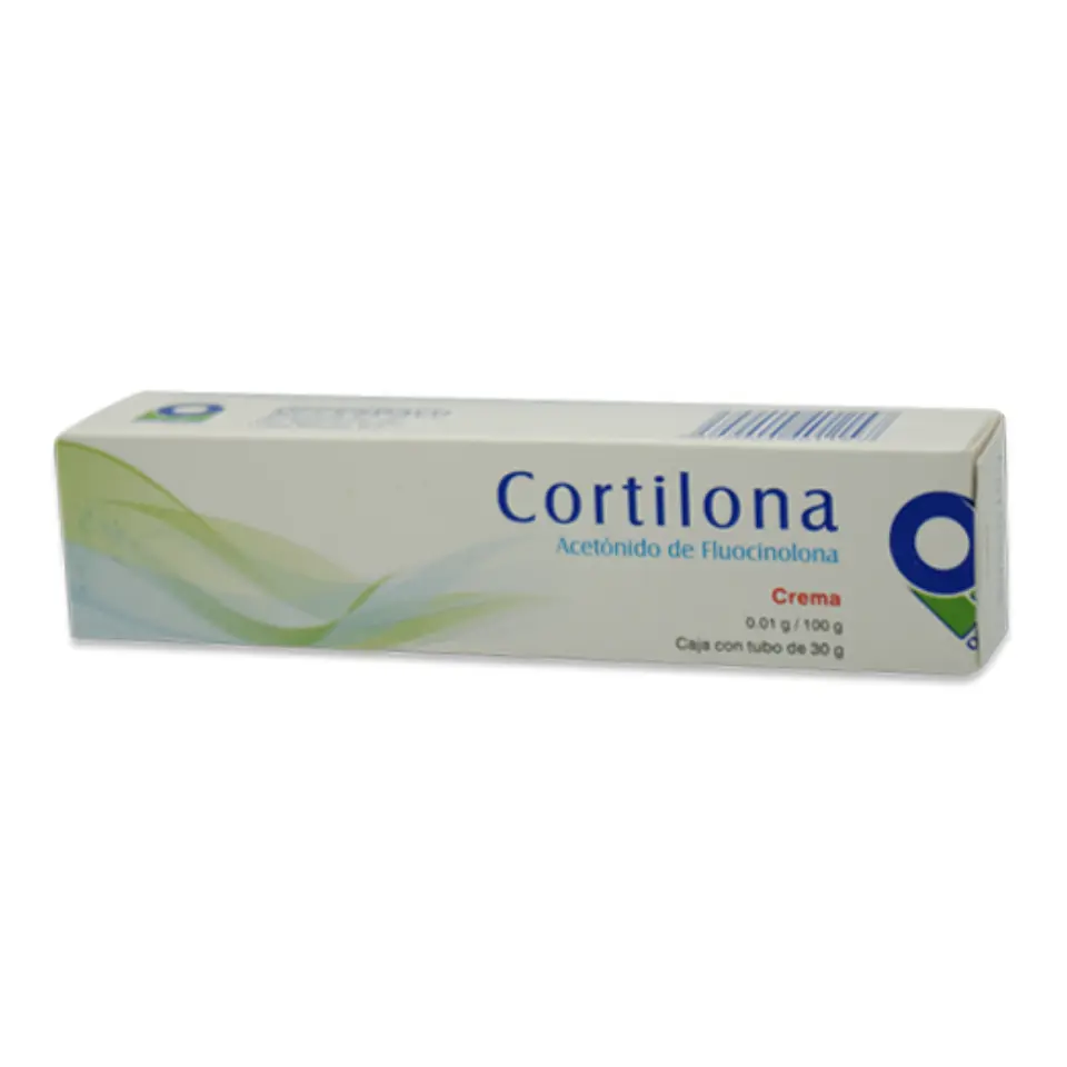 CORTILONA CREMA C/30GR (ACETONIDO DE FLUOCINOLONA 0.01GR)(OFFENBACH)