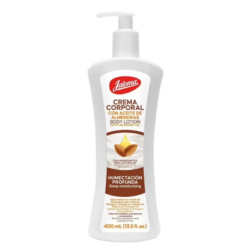 CREMA CORPORAL DE ALMENDRAS 400ML (IVA)(JALOMA)