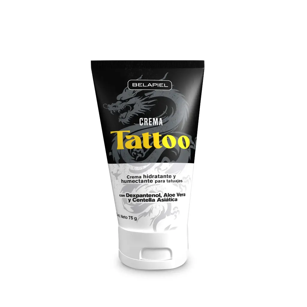 CREMA TATTO C/75GR (PANTENOL, ALOE VERA, CENTELLA ASIATICA)(BELAPIEL)(IVA)(BELABEL)
