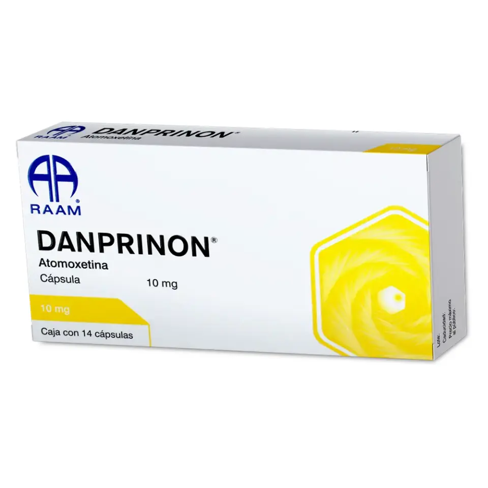 DANPRINON 10MG C/14 CAPS (ATOMOXETINA)(RAAM)