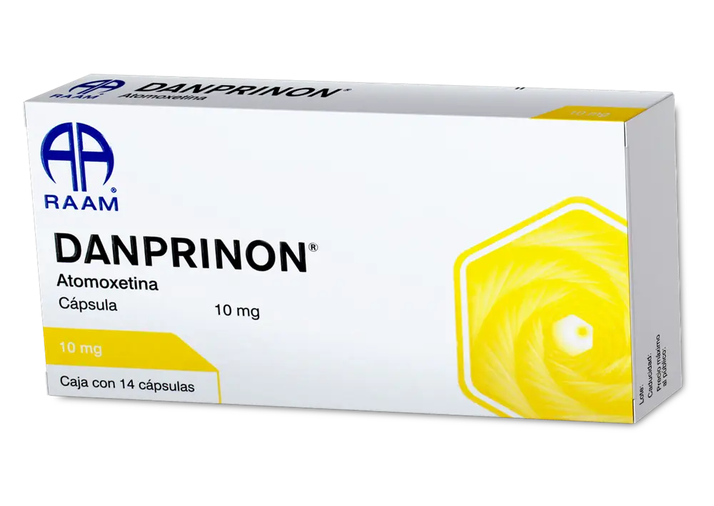 DANPRINON 10MG C/14 CAPS (ATOMOXETINA)(RAAM)