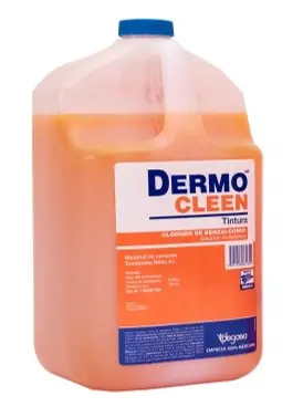 DERMOCLEEN TINTURA 0.250 GR C/4 LTS ( SOL ANTISEPTICO ) (IVA) (DEGASA/PROTEC)