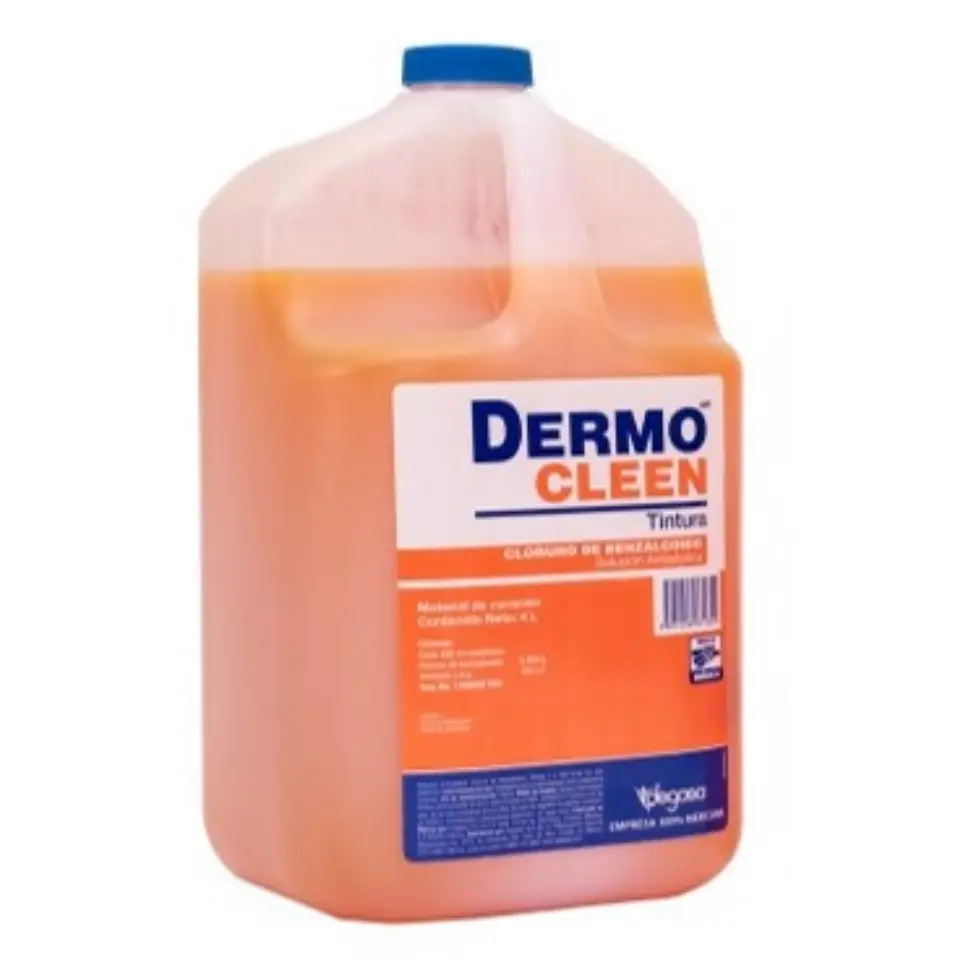 DERMOCLEEN TINTURA 0.250GR C/4 LTS (SOL ANTISEPTICO)(IVA)(DEGASA/PROTEC)