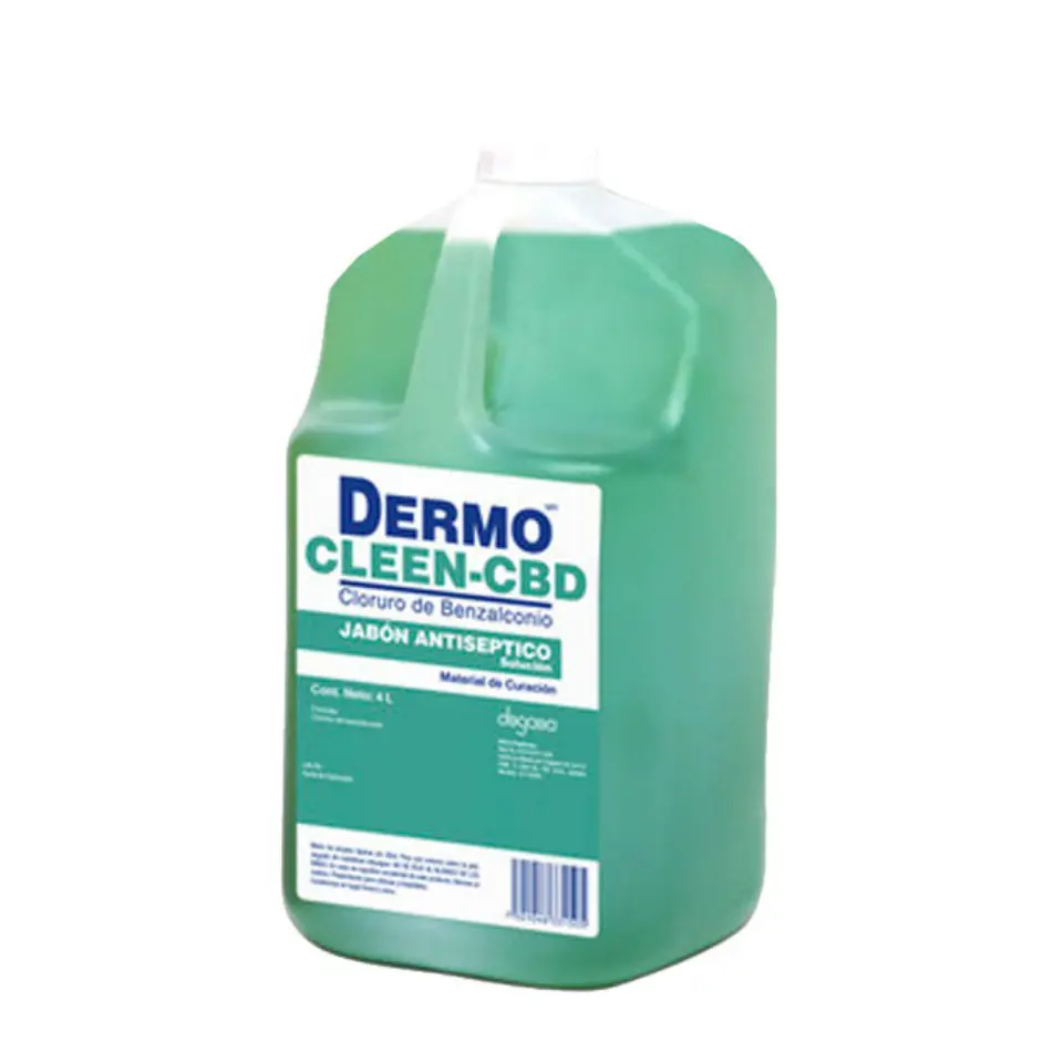 DERMOCLEEN-CBD C/4 LTS JABON ANTISEPTICO (DEGASA)(IVA)(DEGASA/PROTEC)