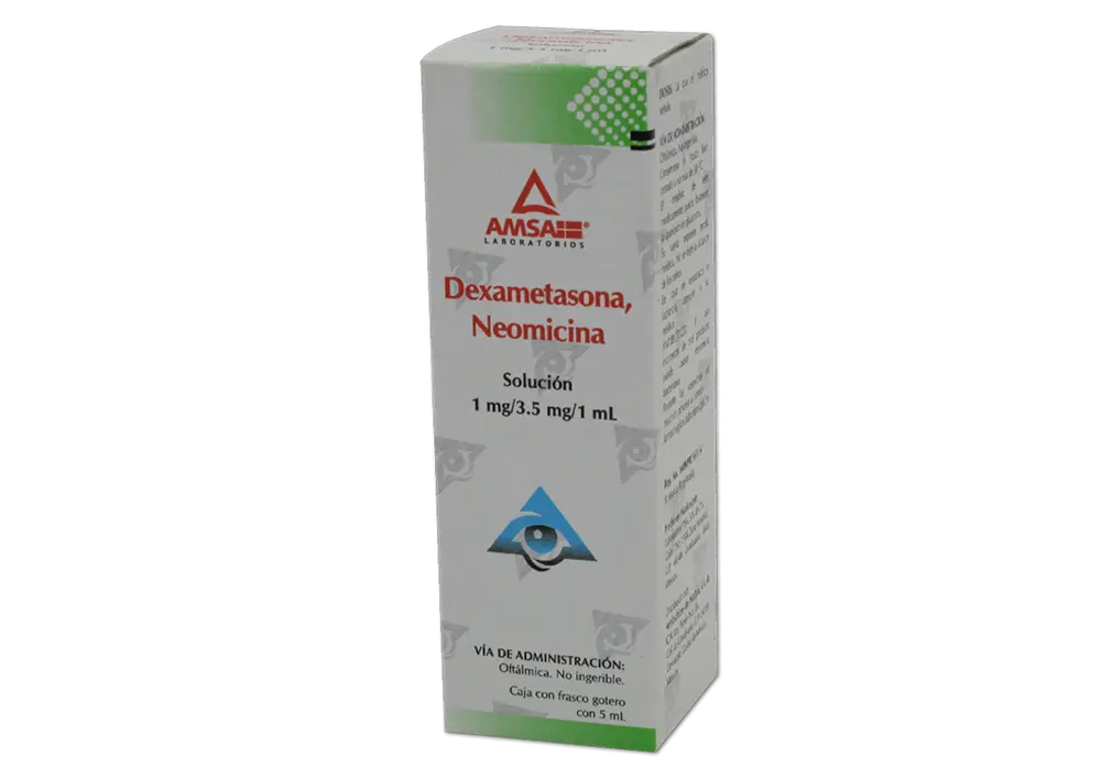 DEXAMETASONA, NEOMICINA C/5 ML GOTAS OFT       ( AMSA )