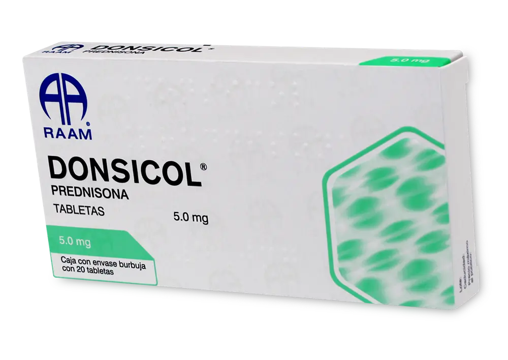 DONSICOL 50 MG C/20 TABS-PREDNISONA (RAAM)