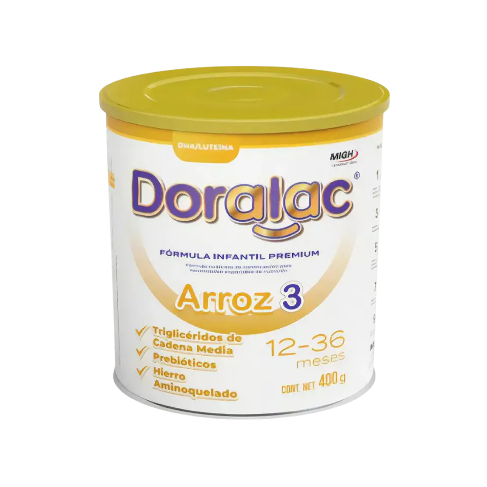 DORALAC ARROZ ETAPA 3 400GR (LECHE)(MIGH)