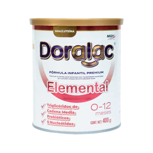DORALAC ELEMENTAL 400 GRAMOS ( LECHE )(MIGH)