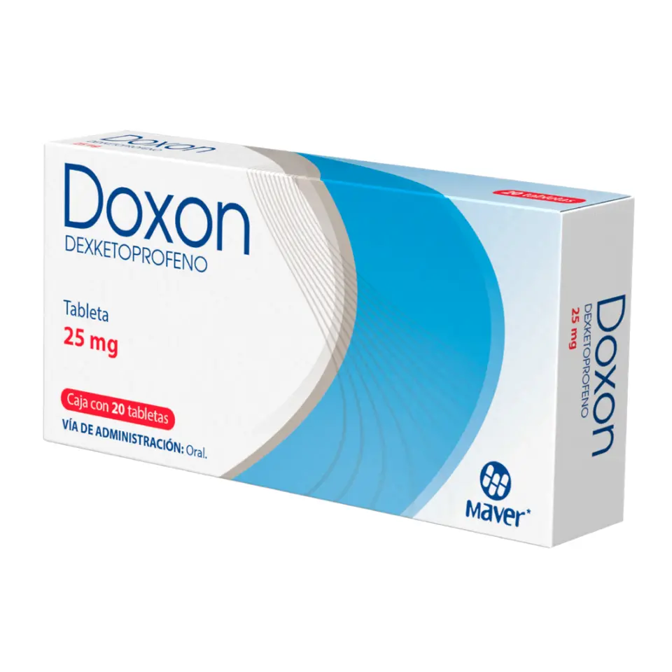 DEXKETOPROFENO 25MG C/20 TABS (MAVER)