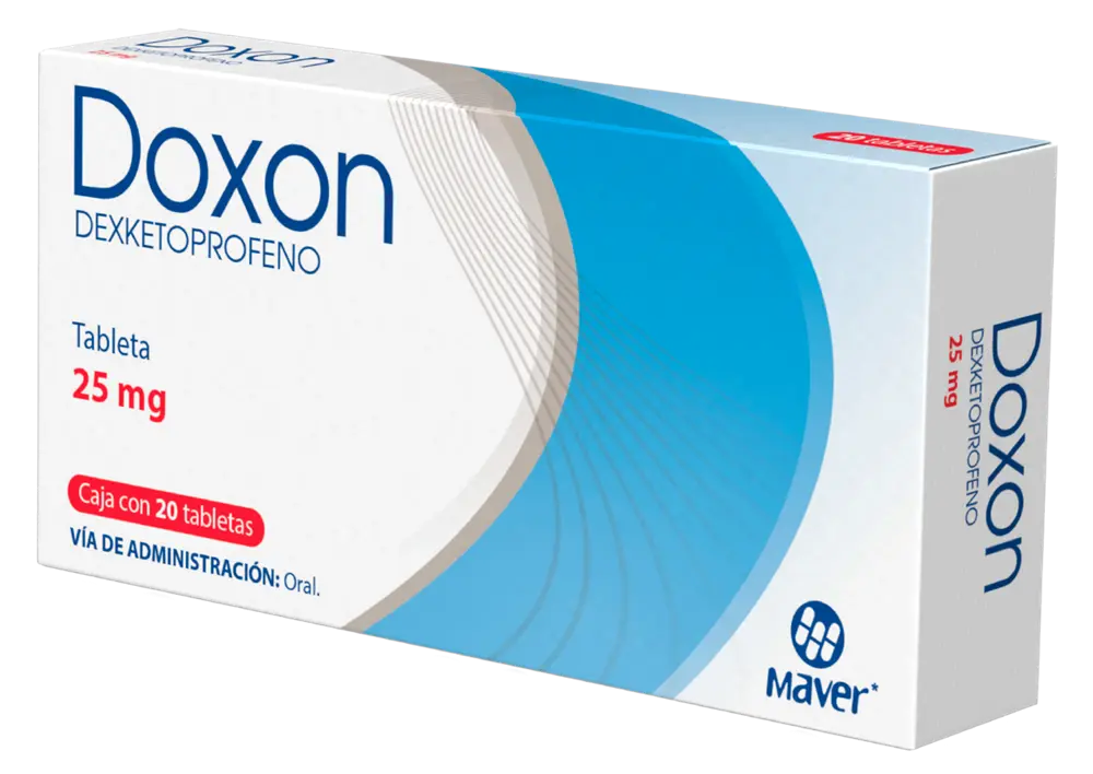 DOXON 25 MG C/20 TABS (DEXKETOPROFENO) (MAVER)