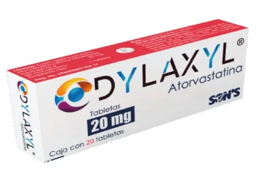 DYLAXYL 20 MG C/20 TABLETAS- ATORVASTATINA (SON'S)