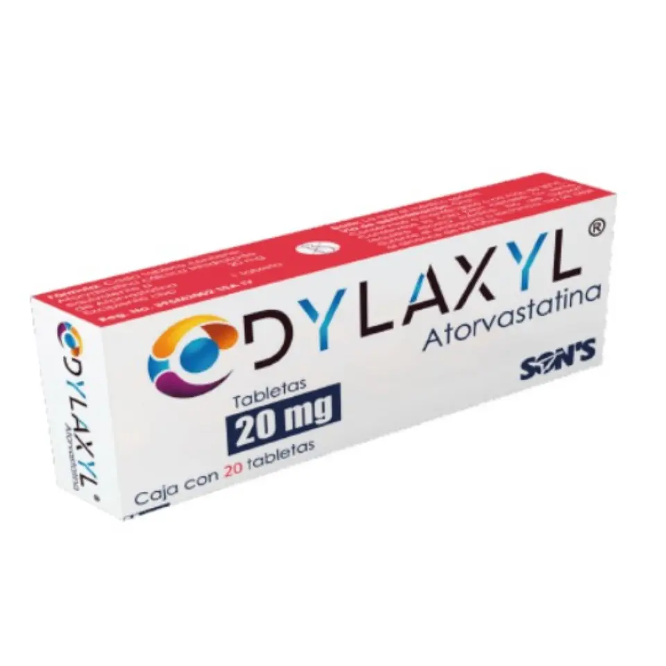 DYLAXYL 20MG C/20 TAB (ATORVASTATINA)(SON'S)