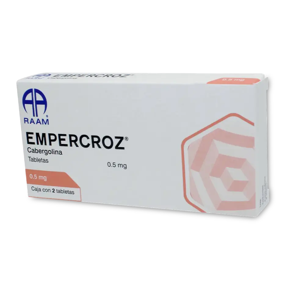 EMPERCROZ TAB 0.5MG C/2 (CABERGOLINA)(RAAM)