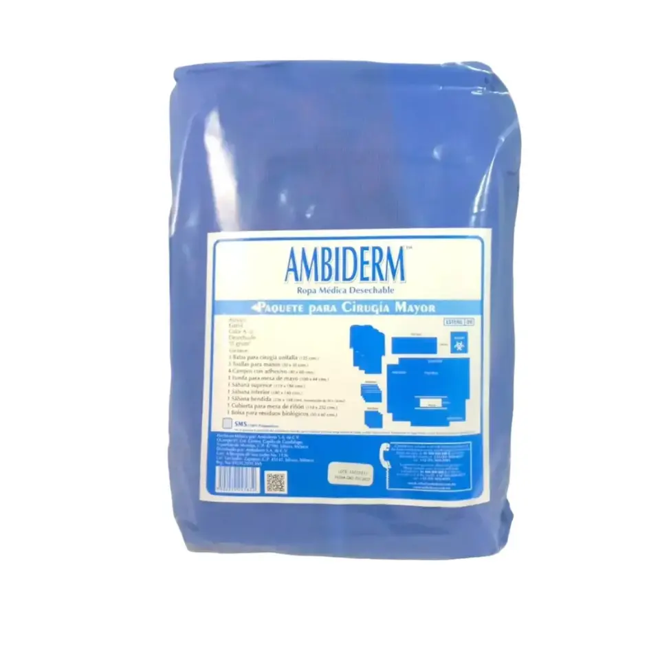 EQUIPO P/CIRUGIA MAYOR EST (IVA)(AMBIDERM)