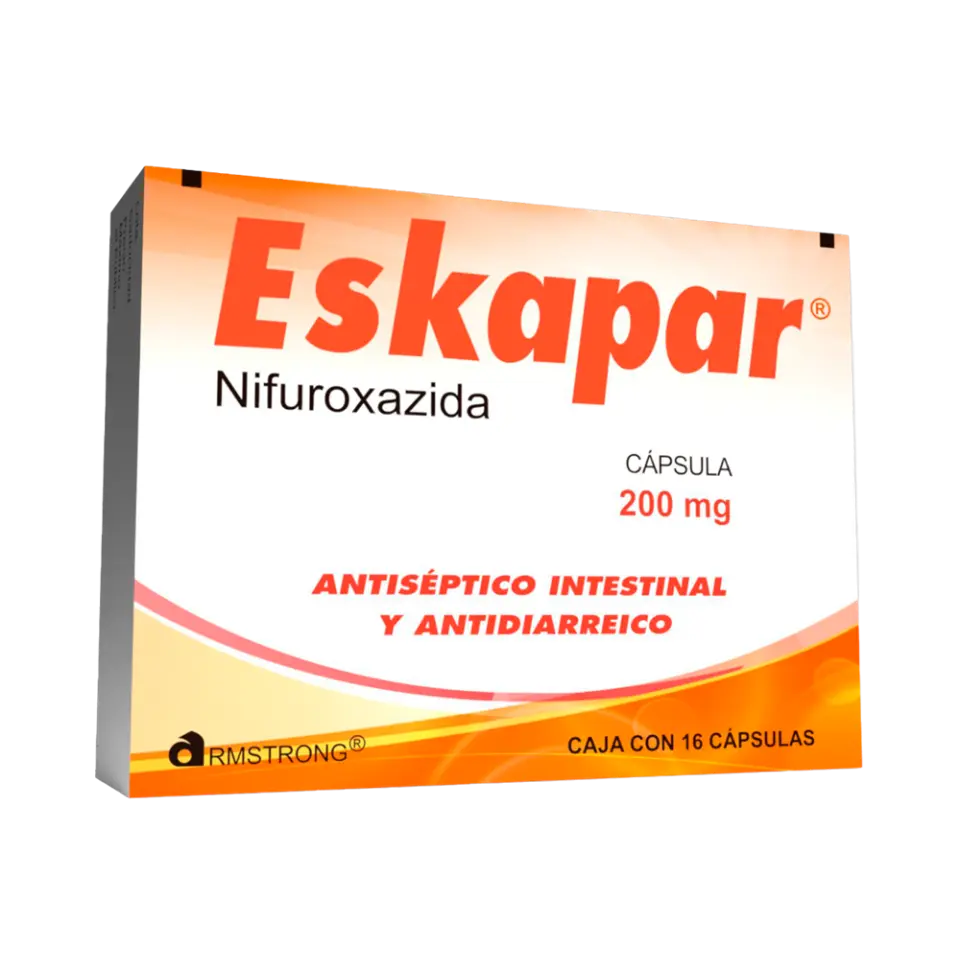 ESKAPAR 200MG C/16 CAPS (NIFUROXAZIDA)(ARMSTRONG)