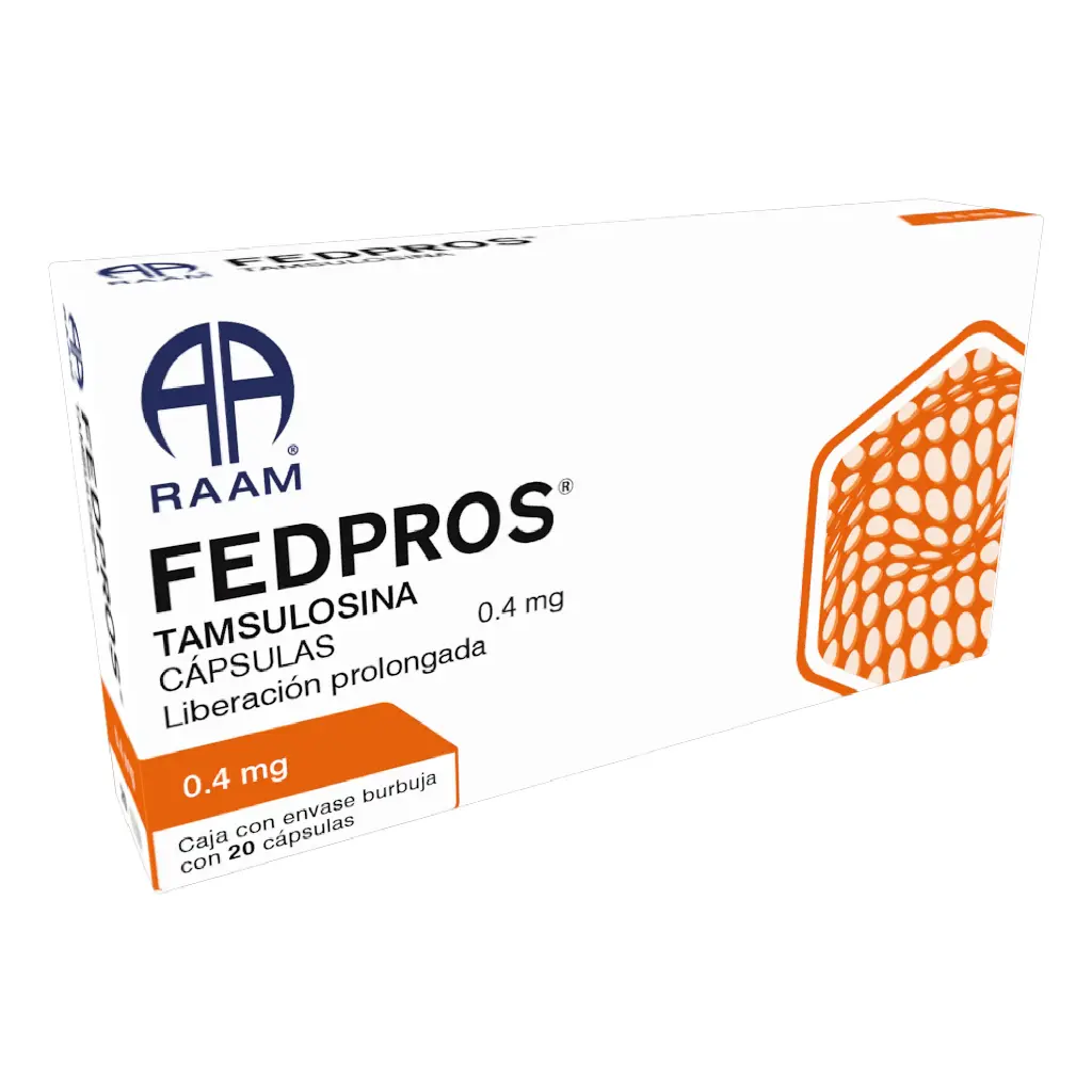 FEDPROS 0.4 MG C/20 CAPSULAS LIB. PROL - TAMSULOSINA (RAAM)