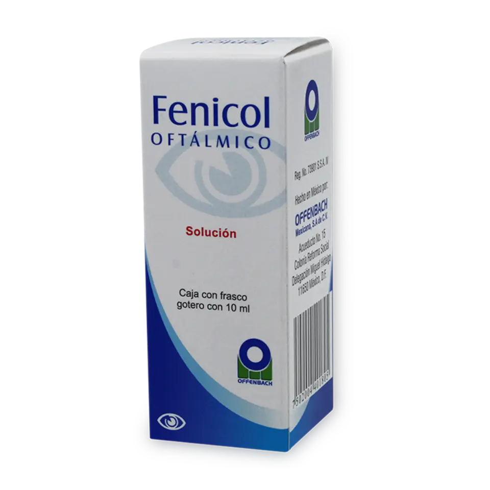 FENICOL 5% OFT GOTAS 5 MG C/15ML (CLORANFENICOL)(OFFENBACH)