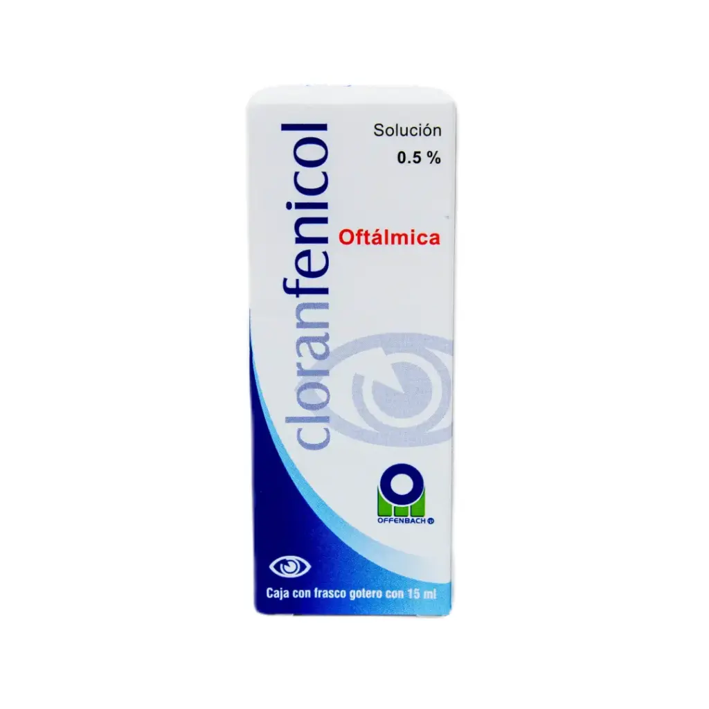 FENICOL 5% OFT GOTAS 5 MG C/15ML- CLORANFENICOL (OFFENBACH)