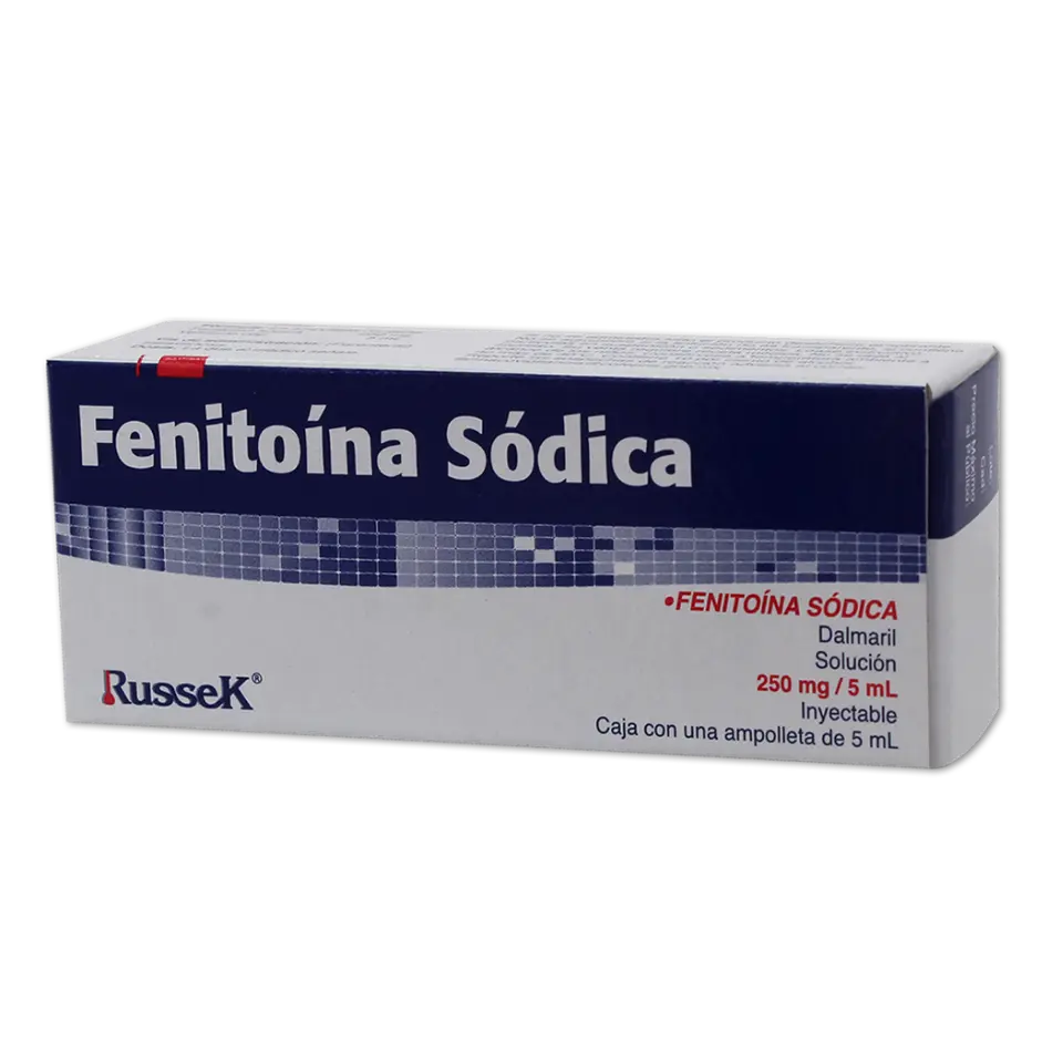 FENITOINA SODICA 250MG /5ML SOL INY (RUSSEK)(RUSSEK)