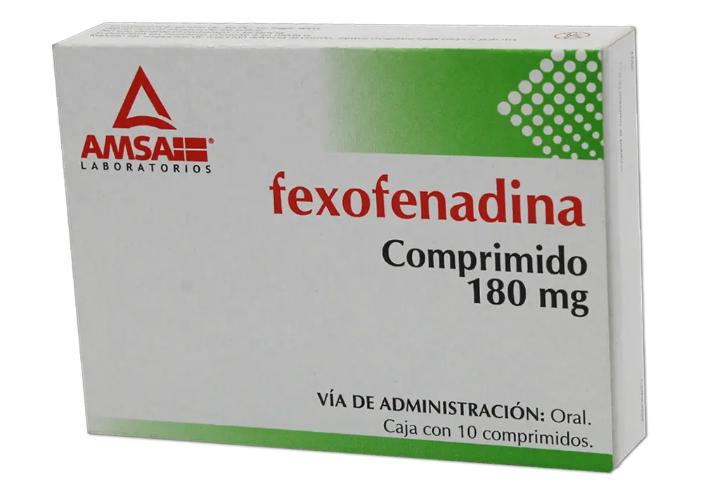 FEXOFENADINA 180 MG C/10 TABS ( AMSA )
