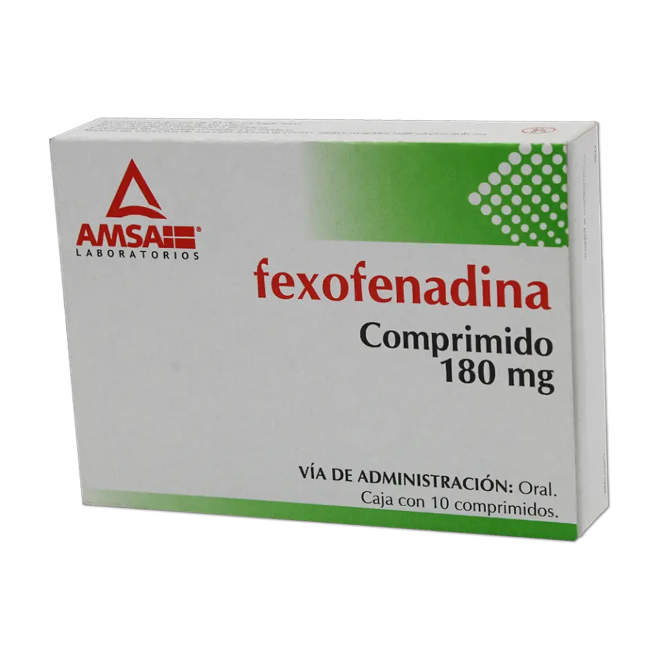 FEXOFENADINA 180MG C/10 TABS (AMSA)