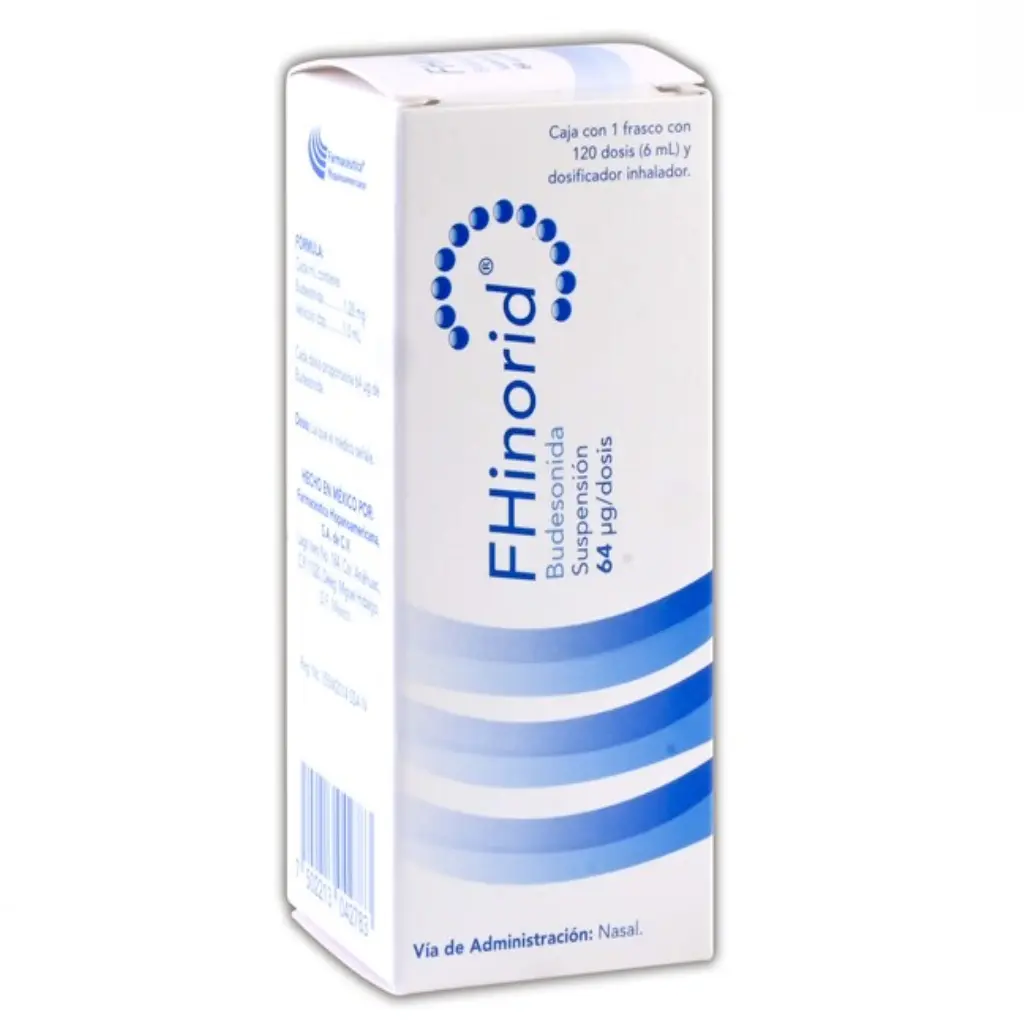 FHINORID 64MG C/120 DOSIS SUSP (BUDESONIDA)(HISPANOAMERICANA)