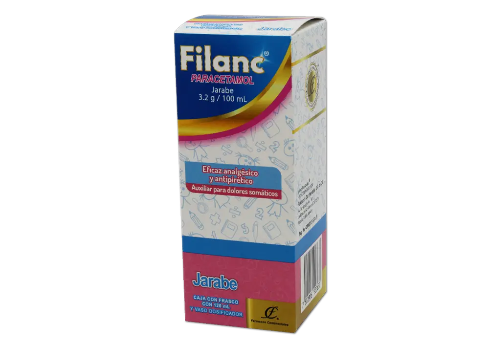 FILANC 3.2G/100 ML FCO JBE C/120 ML - PARACETAMOL (F CONTINENTAL)