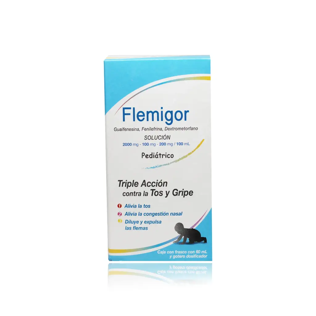 FLEMIGOR PED C/60 ML SOL ( DEXTROMETORFANO, FENILEFRINA, GUAIFENESINA ) (DEGORT'S)
