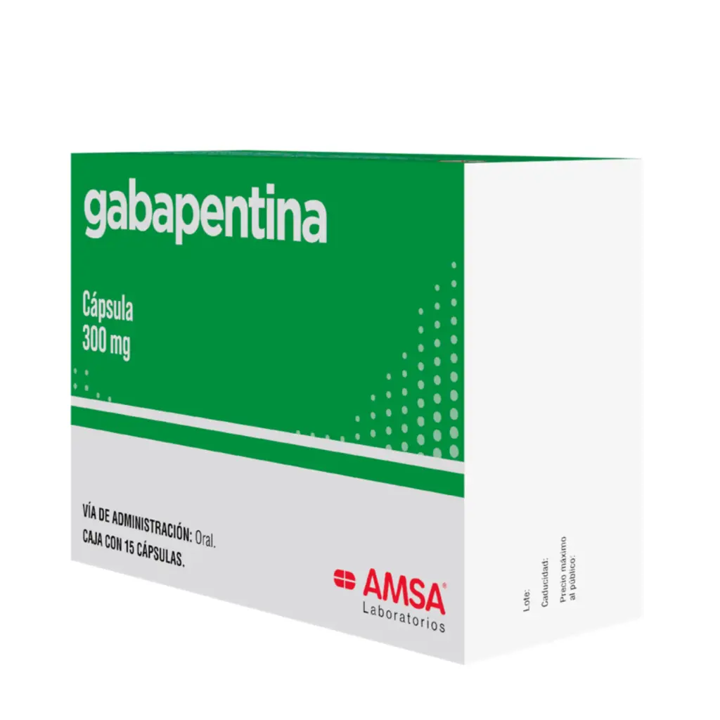 GABAPENTINA 300MG C/15 CAPS (AMSA)