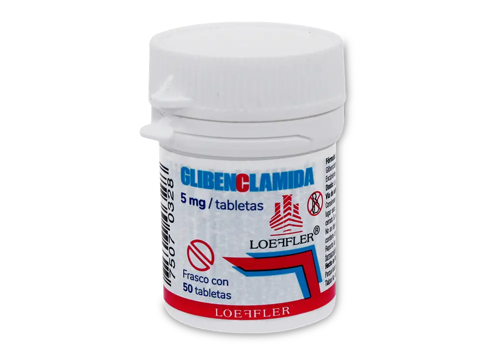 GLIBENCLAMIDA 5 MG C/50 TABS (LOEFFLER)