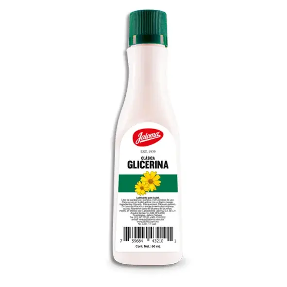 GLICERINA FRASCO C/60ML (IVA)(JALOMA)