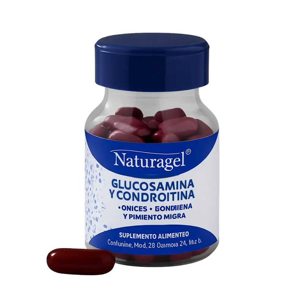 GLUCOSAMINA Y CONDROITINA + OMEGA 3 C/30 CAP (IVA)(NATURAGEL)