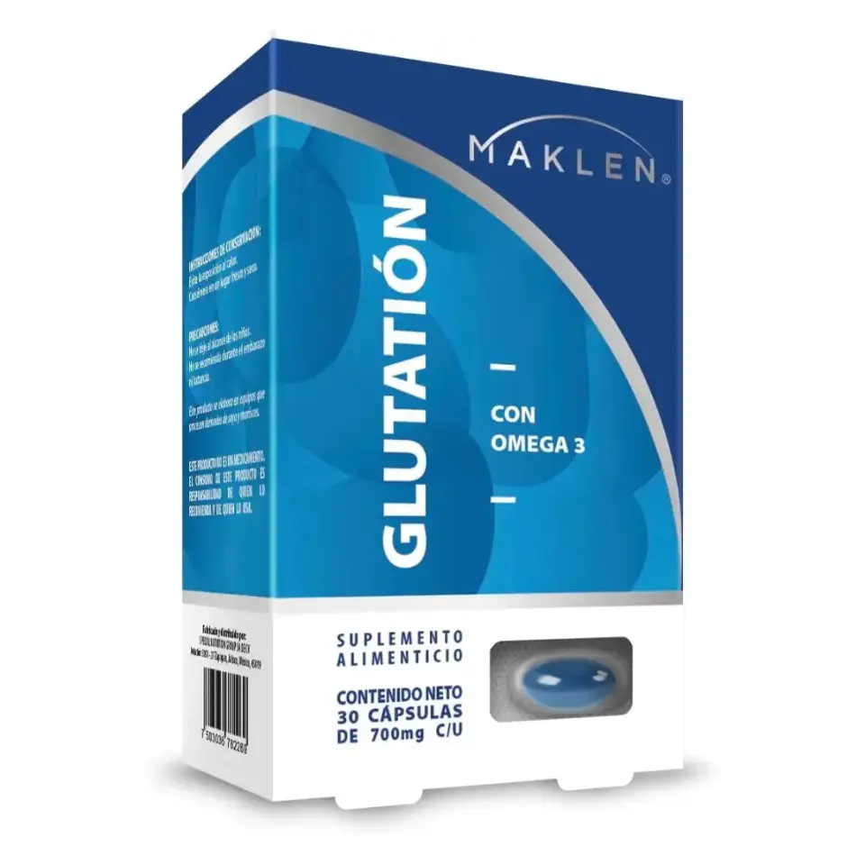 GLUTATION C/OMEGA 3 C/30 CAPS (IVA)(MAKLEN)