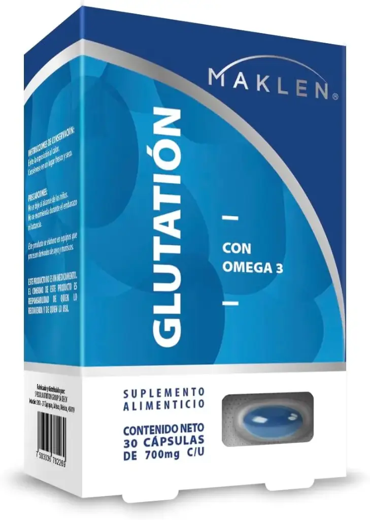GLUTATION C/OMEGA 3 C/30 CAPS (IVA)(MAKLEN)