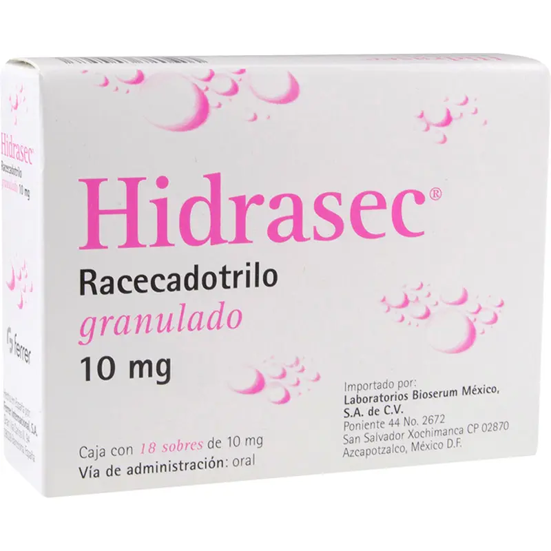 HIDRASEC 10 MG GRANULADO C/18 SOBRES - RACECADOTRILO (FERRER)