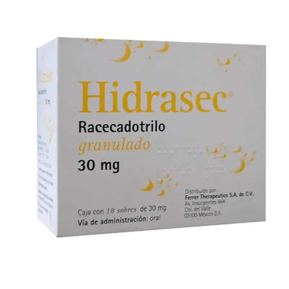 HIDRASEC 30MG GRANULADO C/18 SOBRES (RACECADOTRILO)(FERRER)