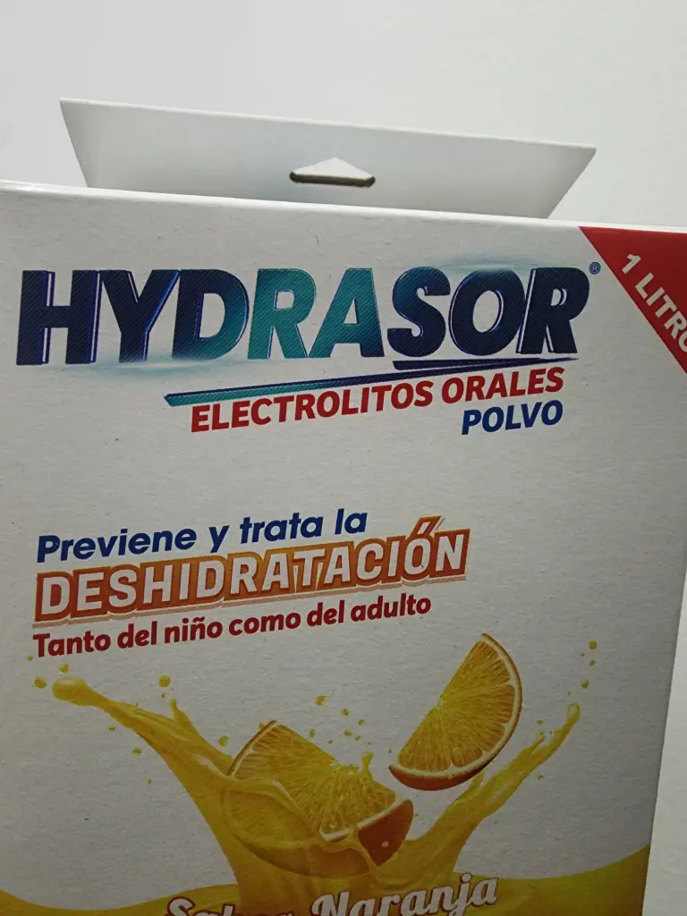 HYDRASOR NARANJA C/25 SOBRES - ELECTROLITOS ORALES (NOVAG)