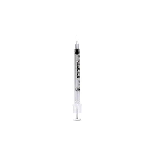 JERINGA INSULINA 0.3ML 31G X 6MM C/100PZ (SENSIMEDICAL/JAYOR)
