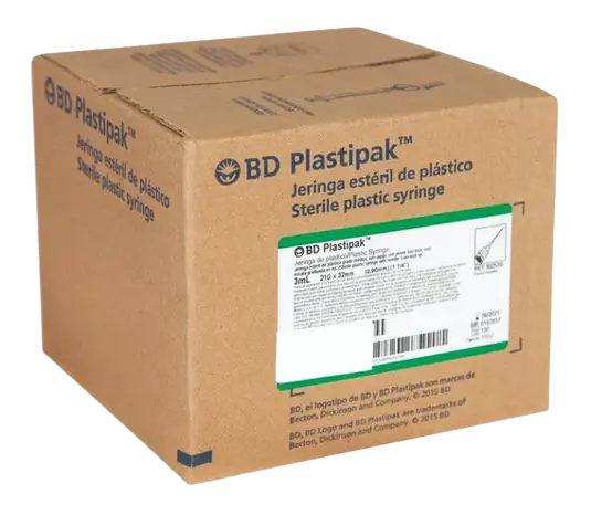 JERINGA PLASTIPAK 10 ML 21 X 32 MM C/100 PZAS (BECTON/PLASTIPAK)
