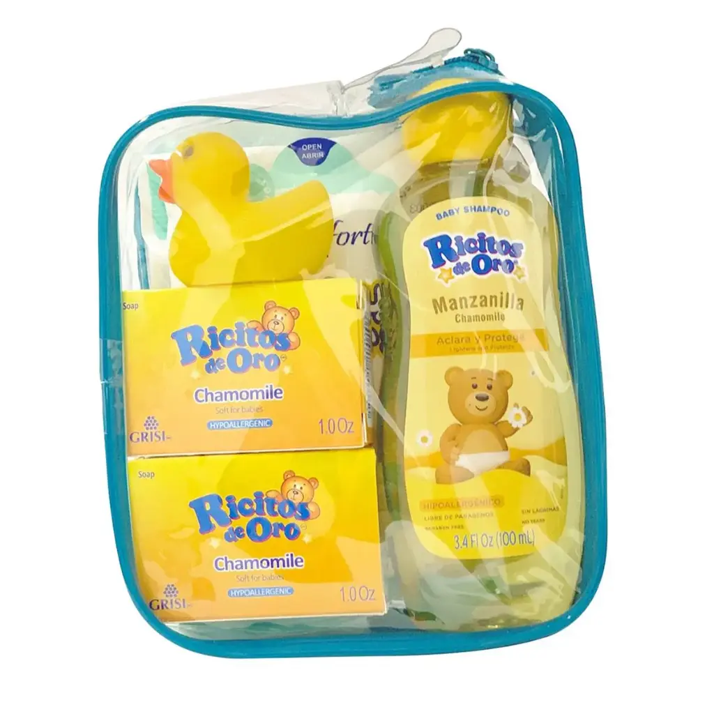 KIT DE VIAJE PARA BEBE C/7 PZAS (IVA)(JALOMA)