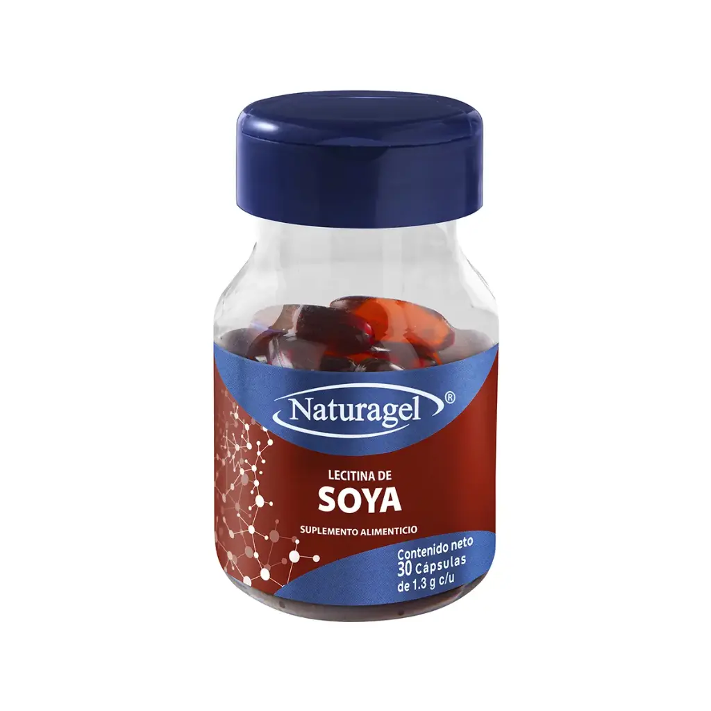 LECITINA DE SOYA 1.3GR ENV C/30 CAP (NATURAGEL)