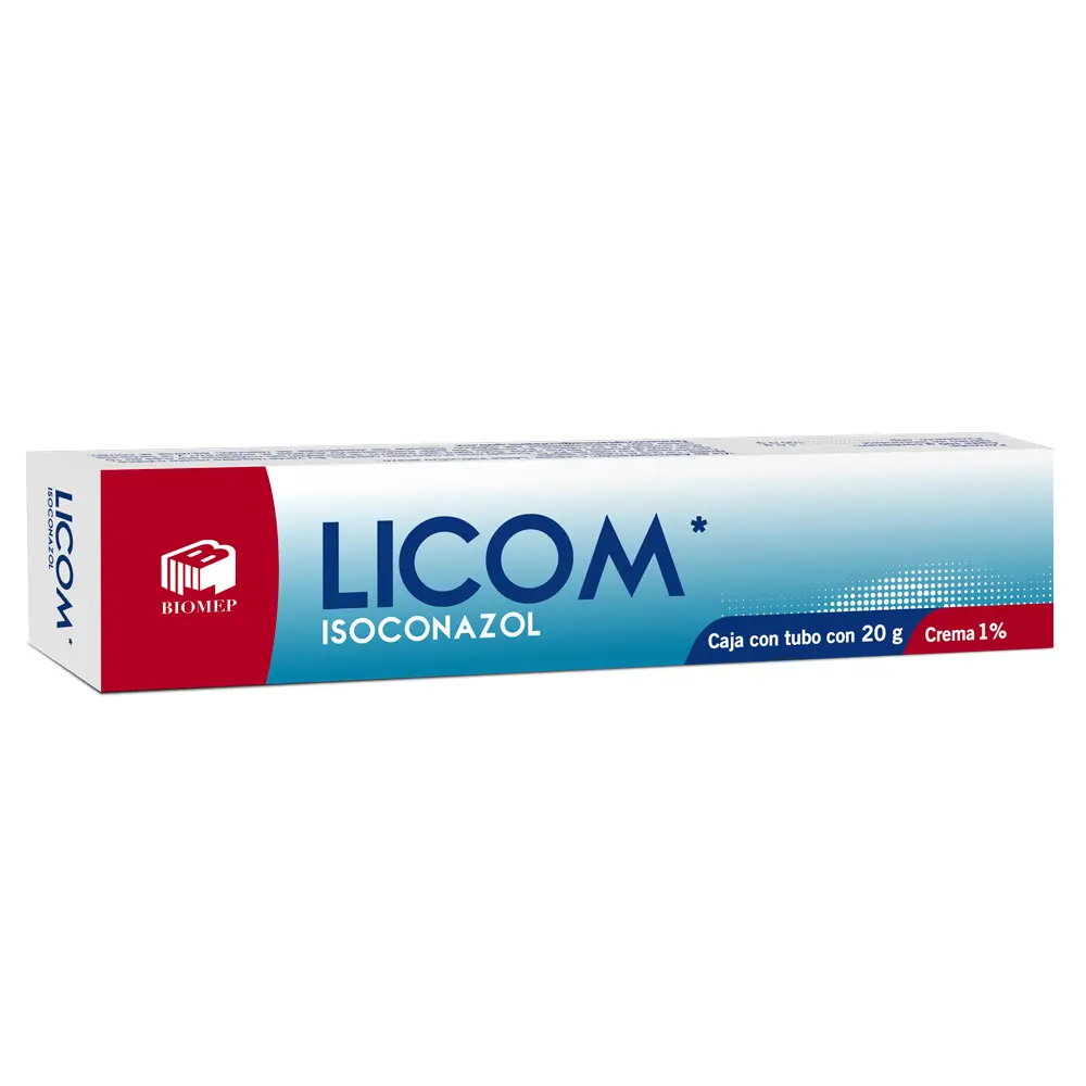 LICOM 1% C/20 G CREMA (ISOCONAZOL)(BIOMEP)