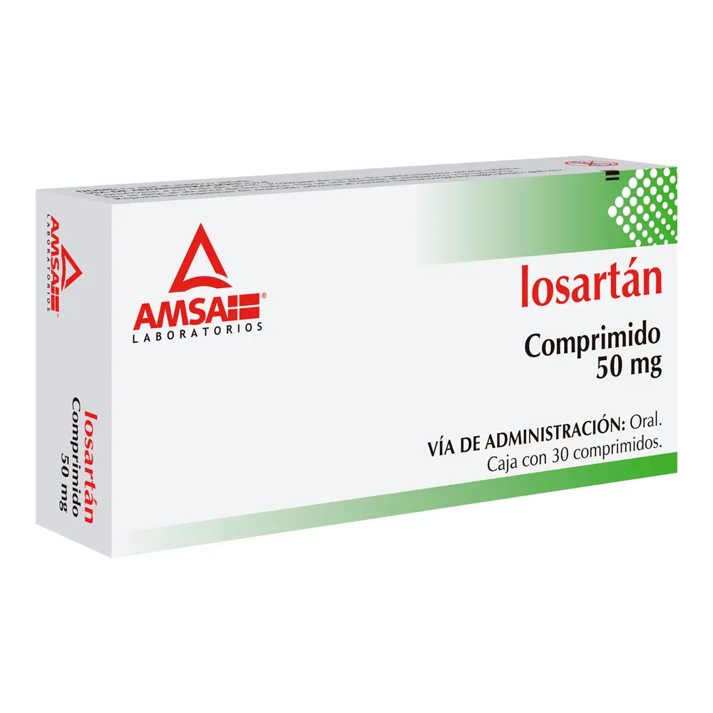 LOSARTAN 50 MG C/30 COMP (AMSA)