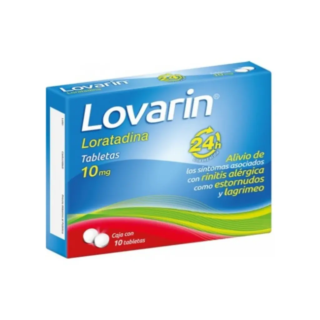 LOVARIN 10MG C/10 TABS (LORATADINA)(COLLINS)