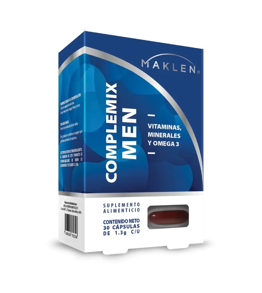 MAKLEN COMPLEMIX MEN 1.3G C/30 CAPS (MAKLEN)